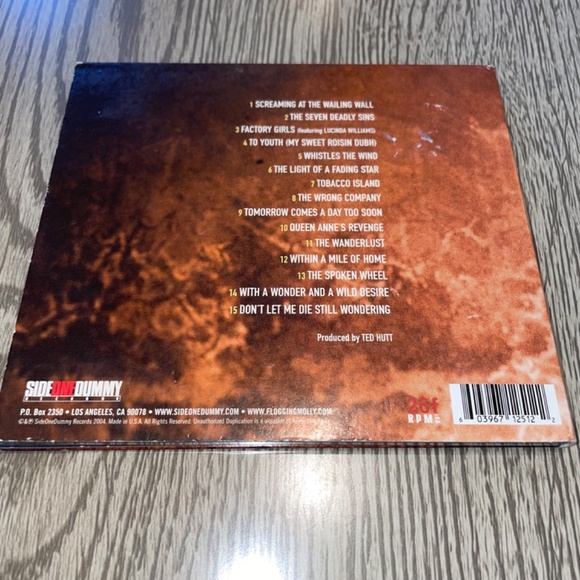 Flogging Molly - Within a Mile of Home CD - Picture 5 of 6